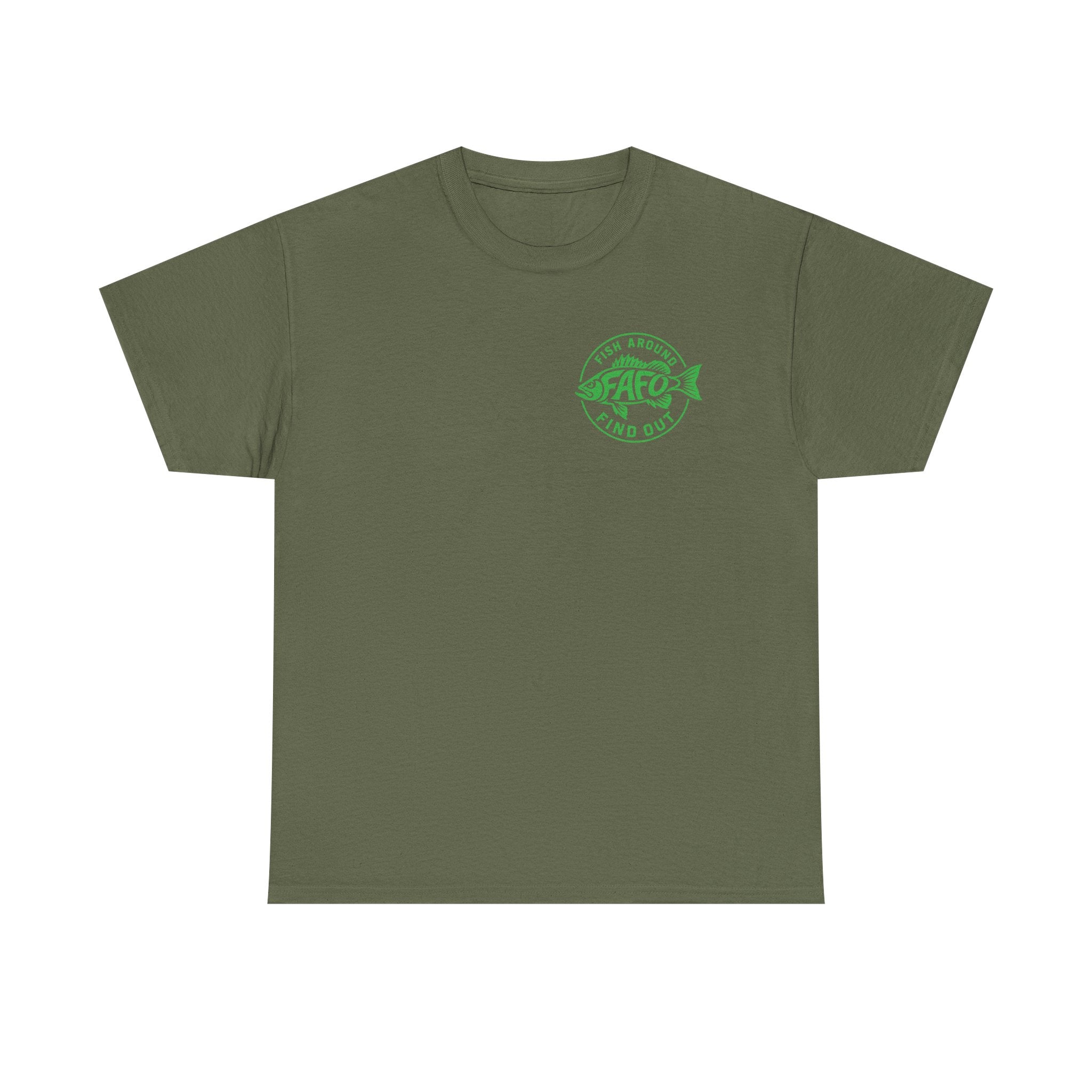 FAFO Fish Around Find Out | Unisex Heavy Cotton Tee