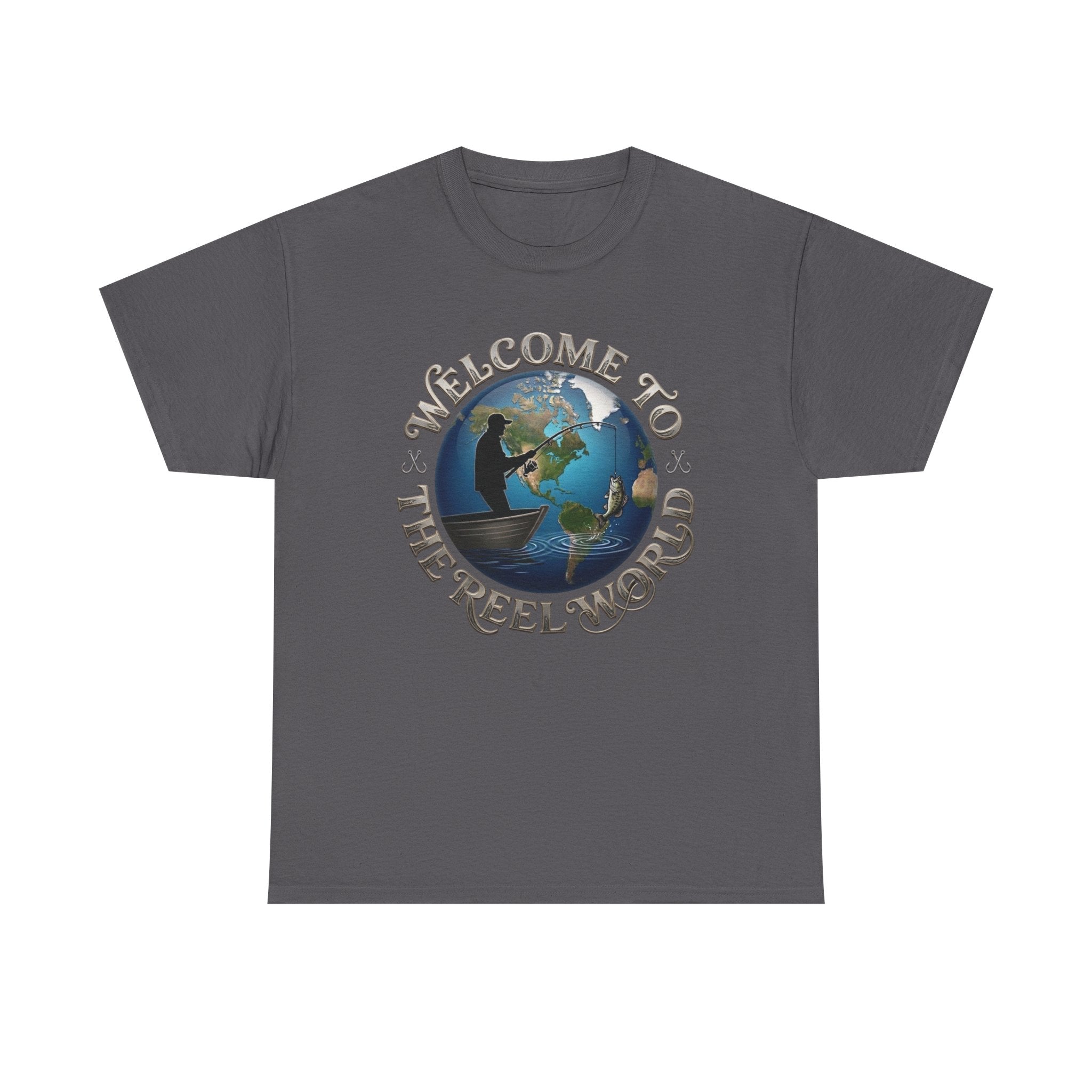 Welcome to the REEL World | Unisex Heavy Cotton Tee