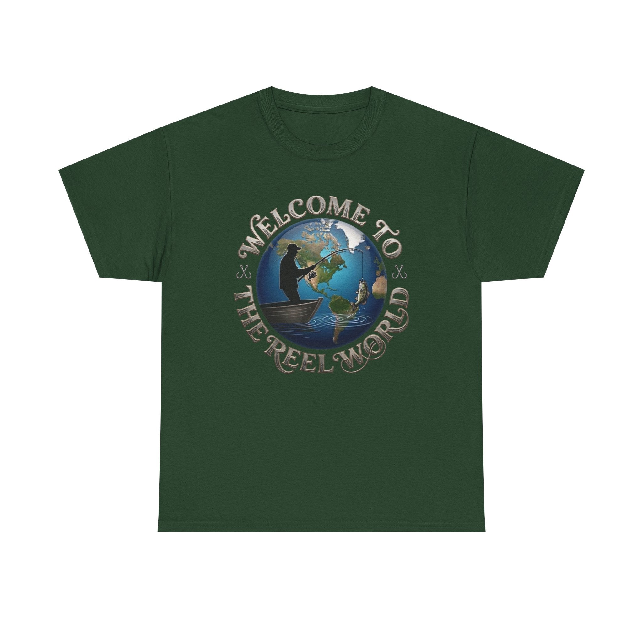 Welcome to the REEL World | Unisex Heavy Cotton Tee