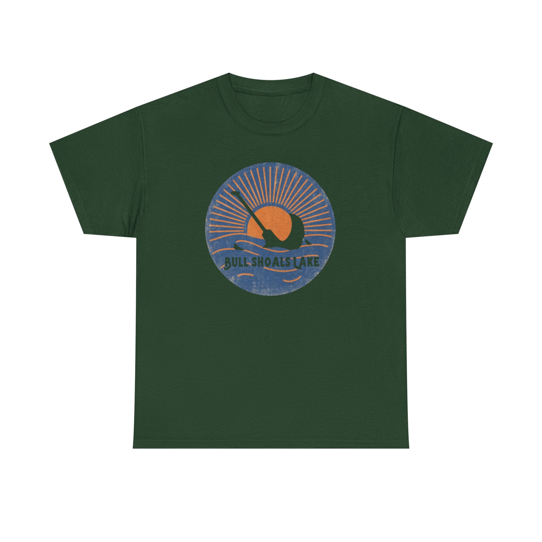 Bull Shoals Lake Sundial | Unisex Heavy Cotton Tee