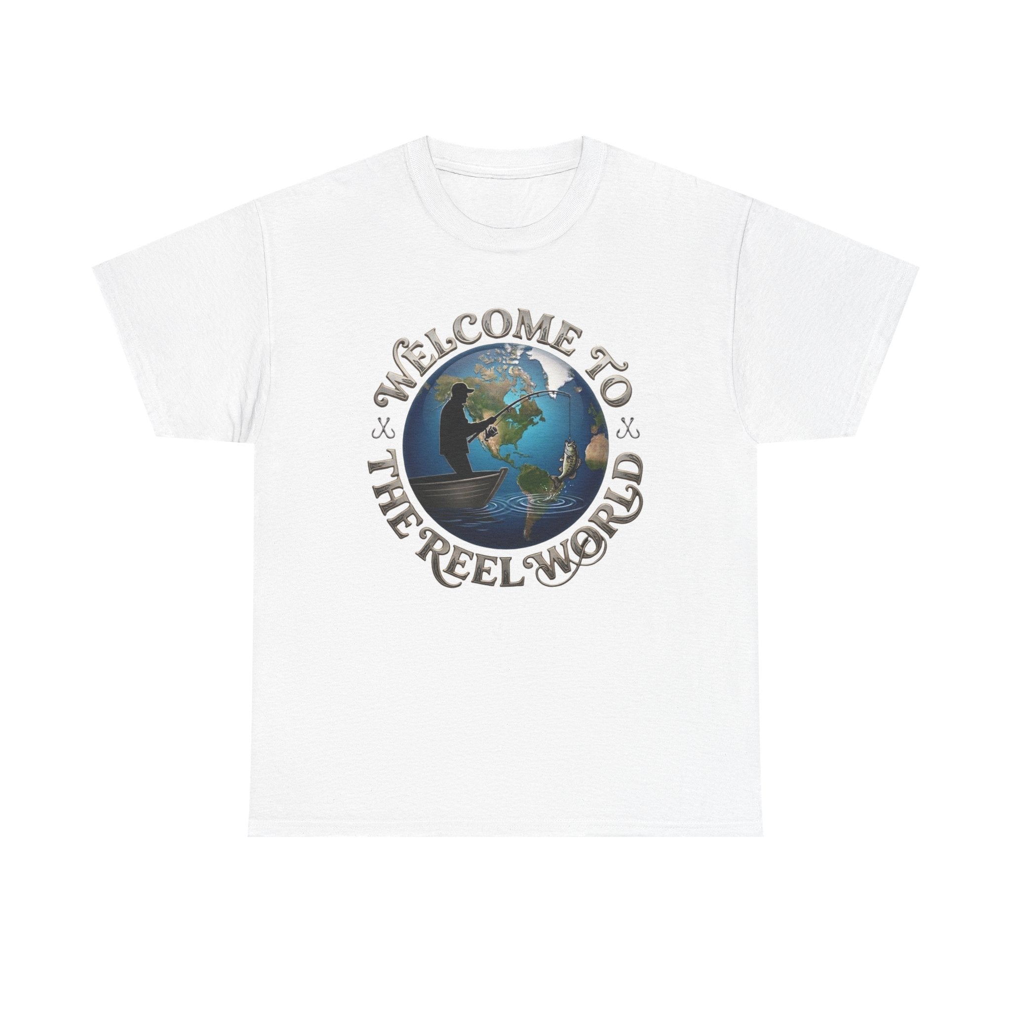 Welcome to the REEL World | Unisex Heavy Cotton Tee