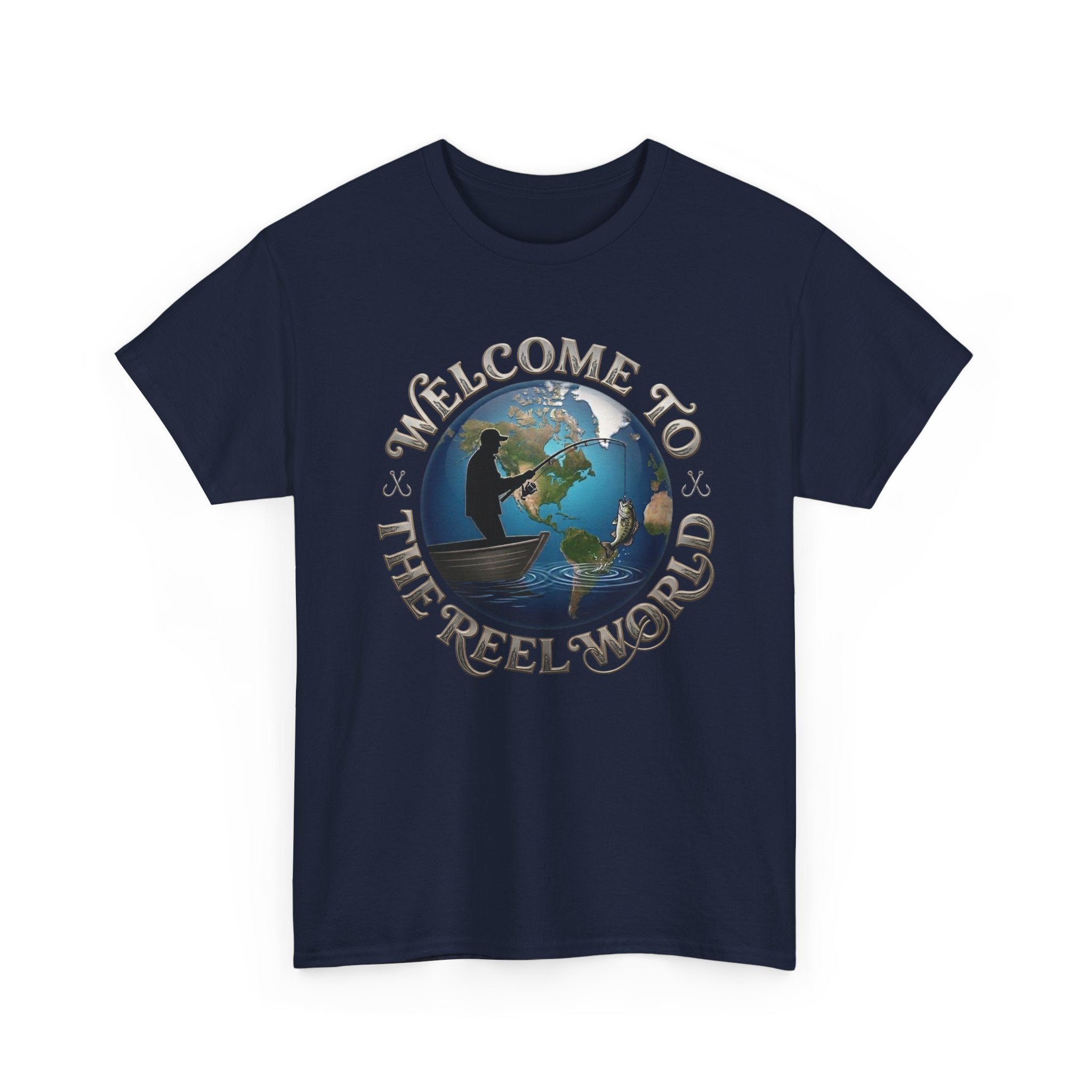 Welcome to the REEL World | Unisex Heavy Cotton Tee