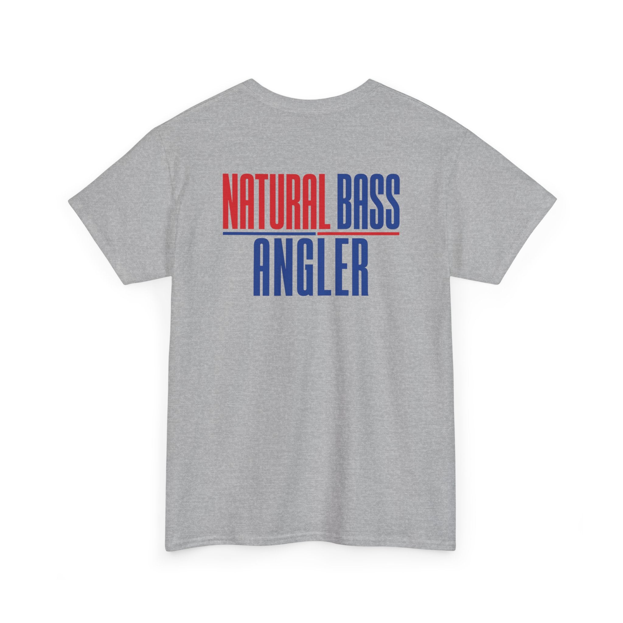 Natural Bass Angler Fishing Shirt | Unisex Heavy Cotton Tee