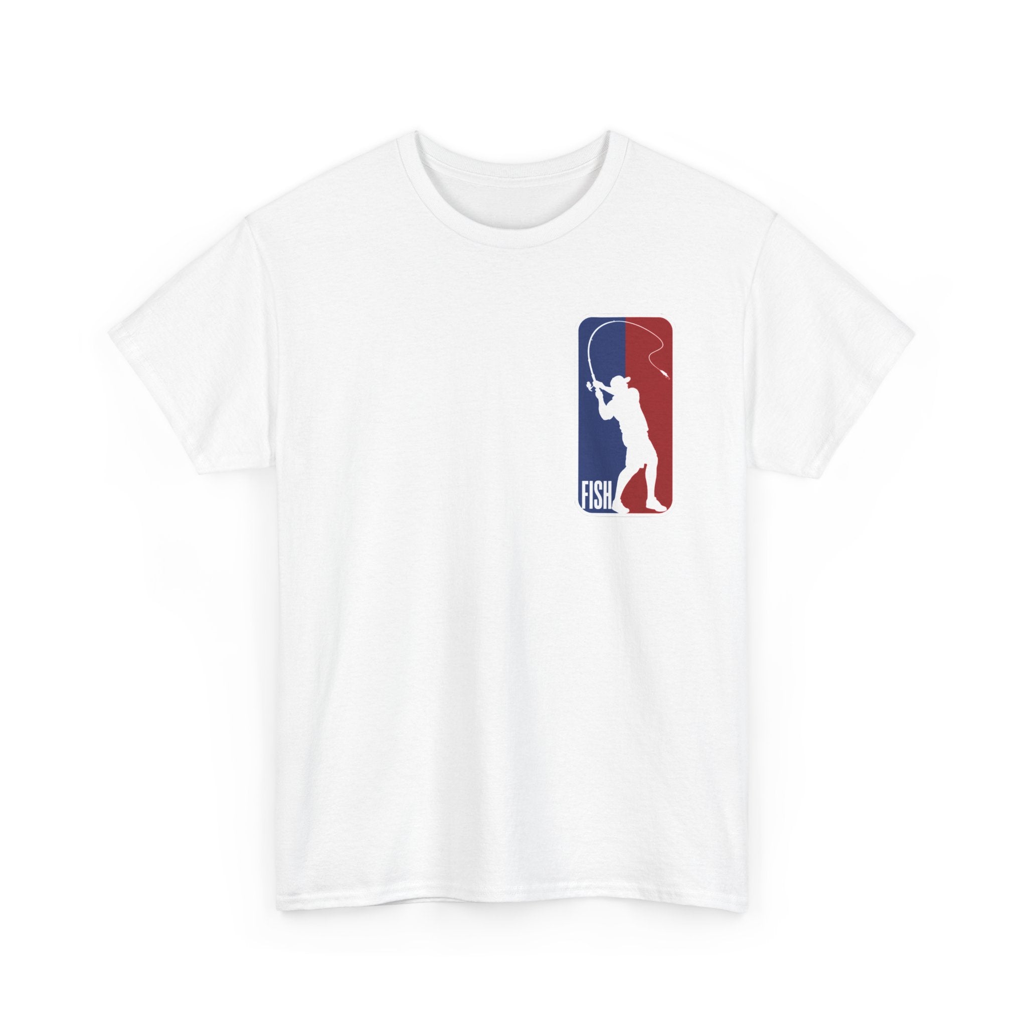 Natural Bass Angler Fishing Shirt | Unisex Heavy Cotton Tee