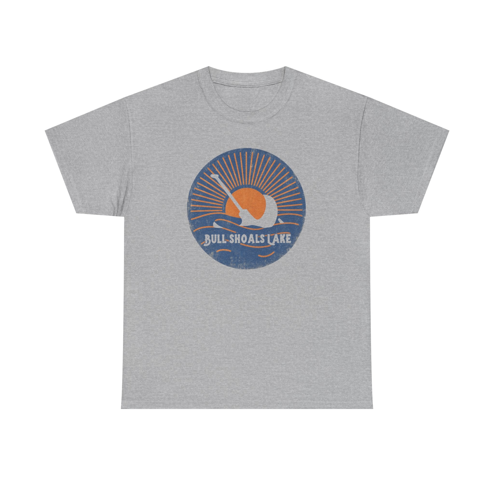 Bull Shoals Lake Sundial | Unisex Heavy Cotton Tee