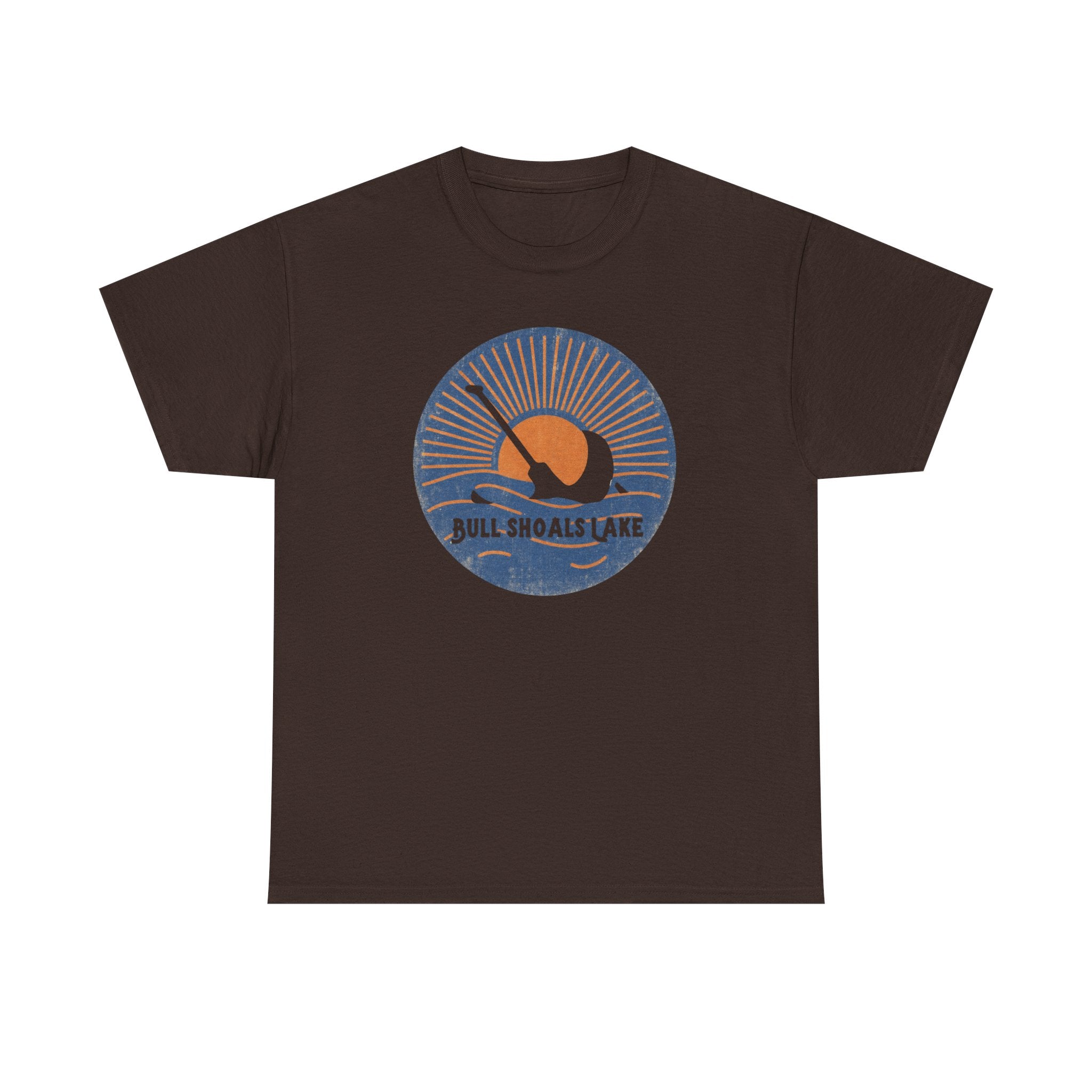 Bull Shoals Lake Sundial | Unisex Heavy Cotton Tee