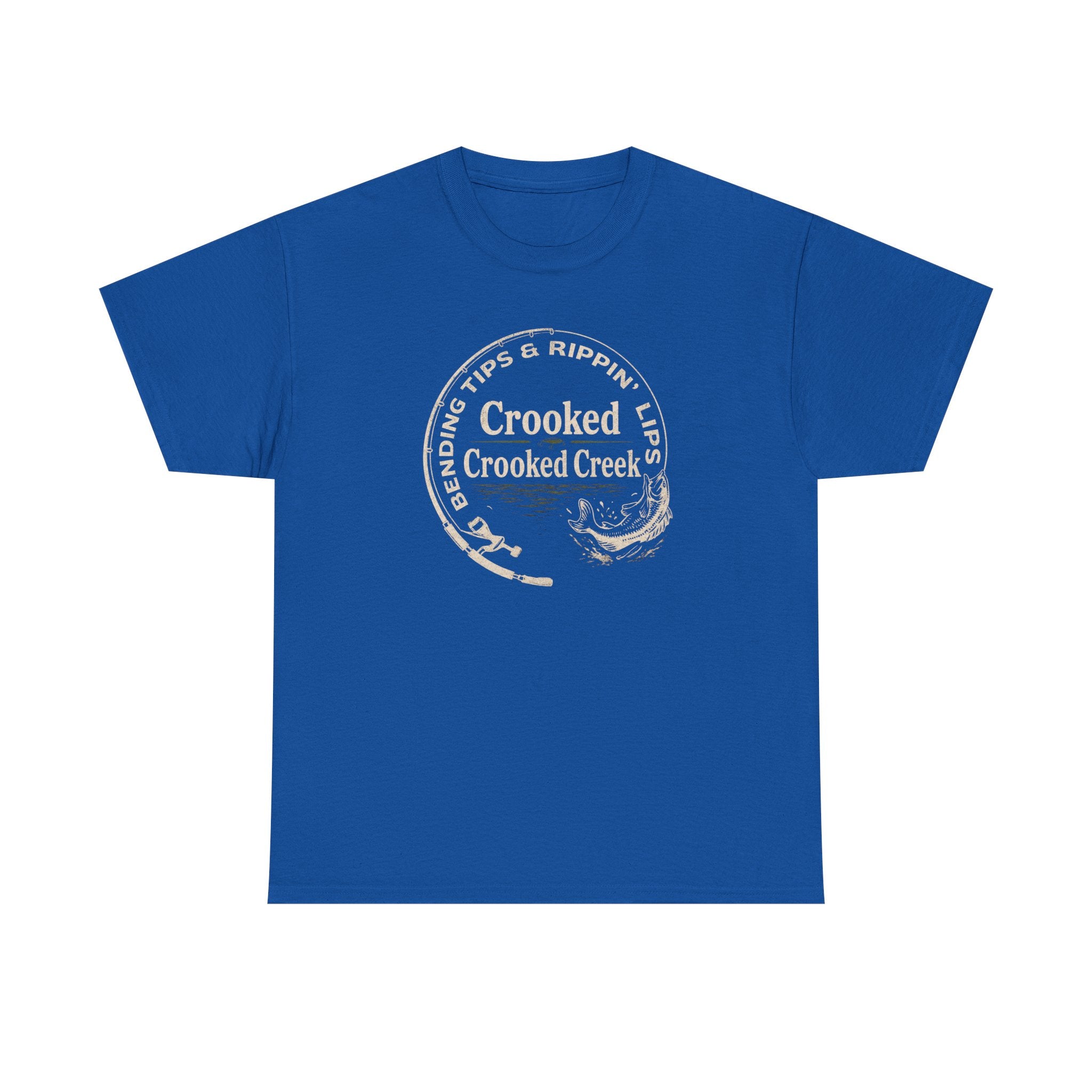 Bendin Tips and Rippin Lips on Crooked Creek | Unisex Heavy Cotton Tee