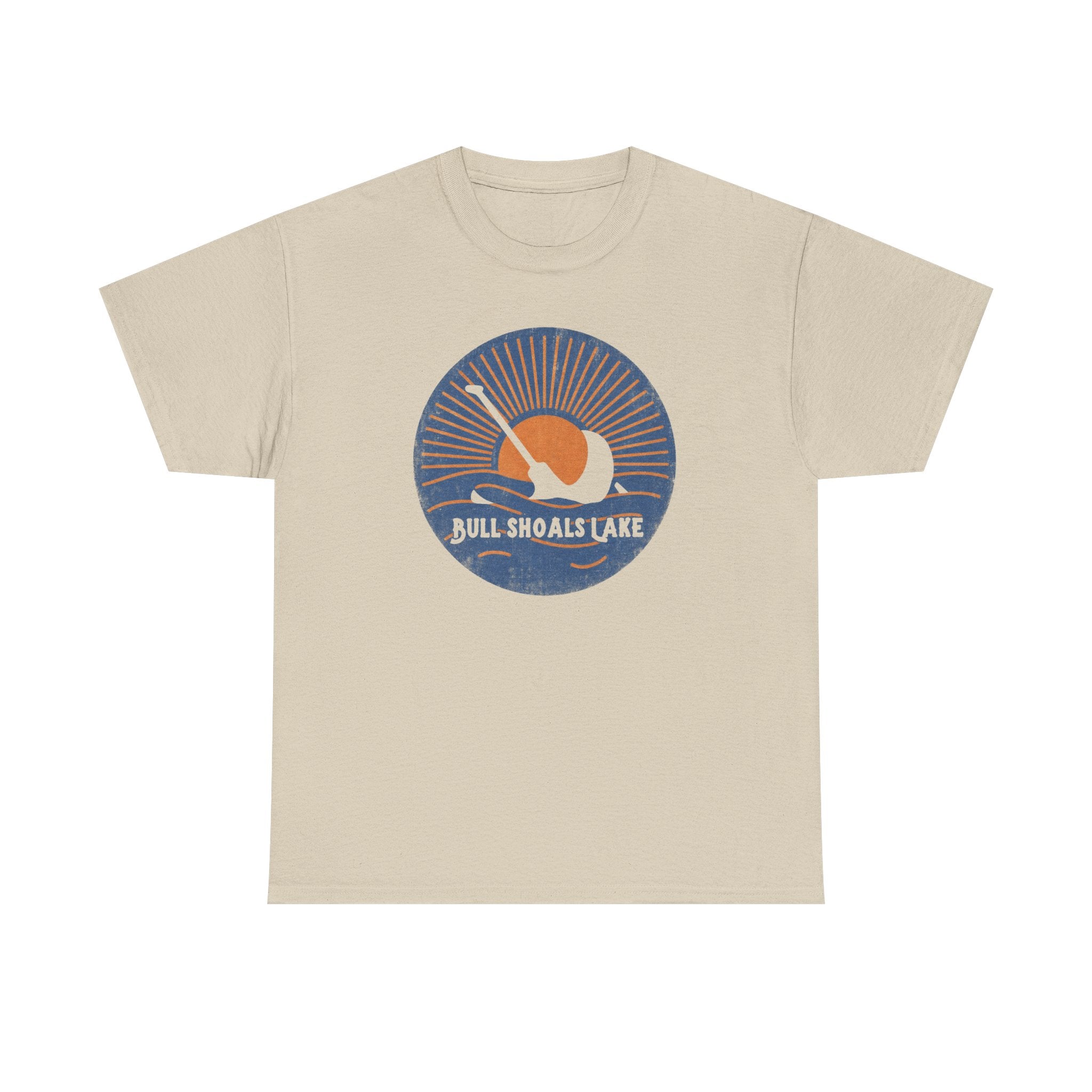 Bull Shoals Lake Sundial | Unisex Heavy Cotton Tee