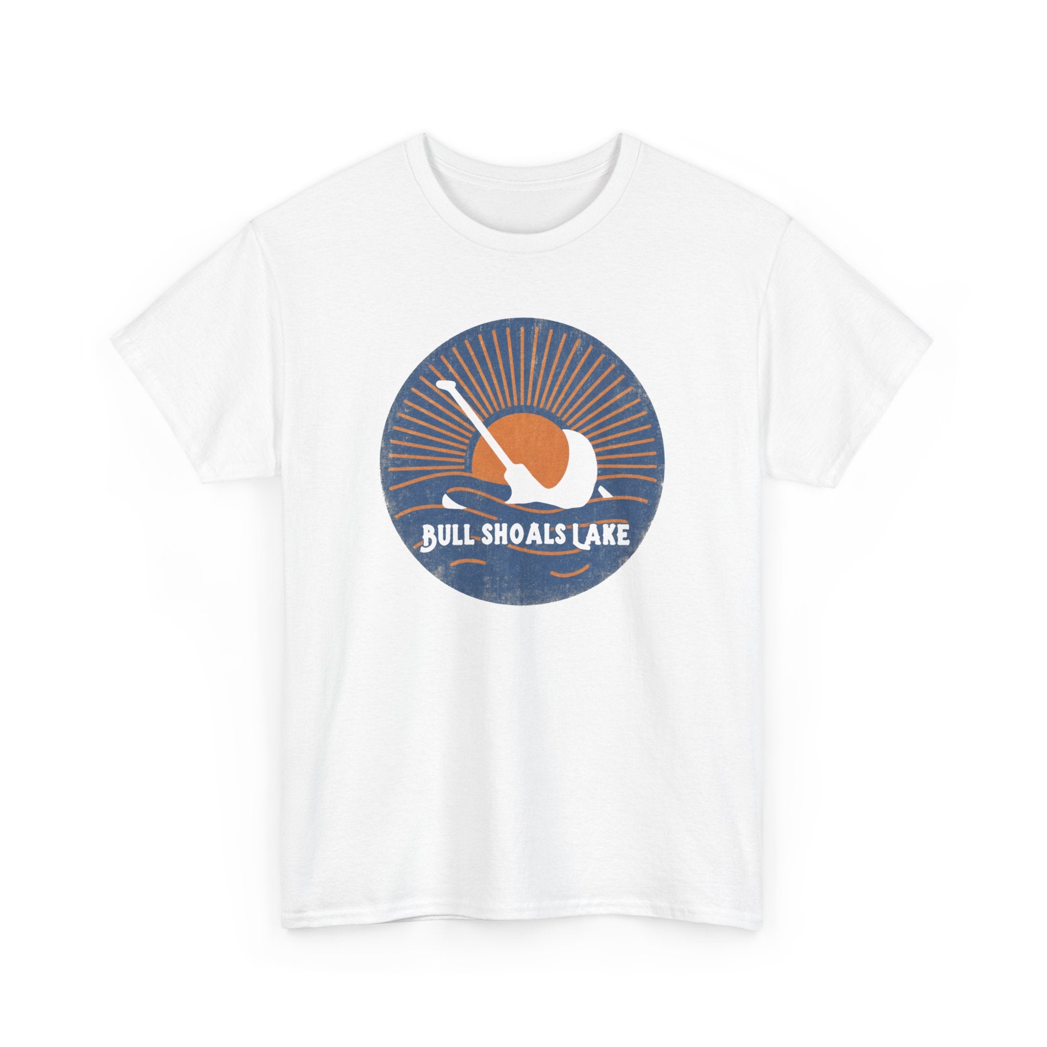 Bull Shoals Lake Sundial | Unisex Heavy Cotton Tee