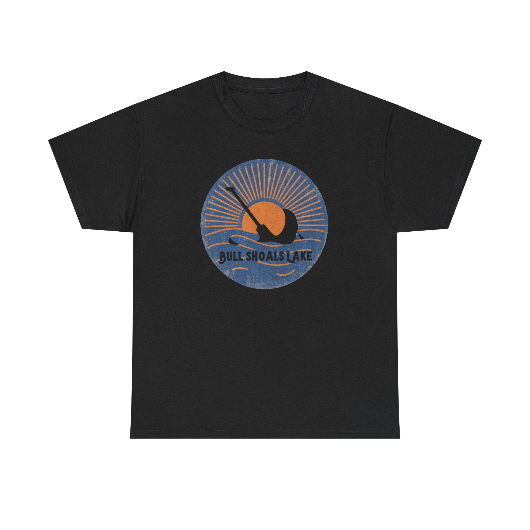 Bull Shoals Lake Sundial | Unisex Heavy Cotton Tee