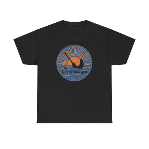 Bull Shoals Lake Sundial | Unisex Heavy Cotton Tee