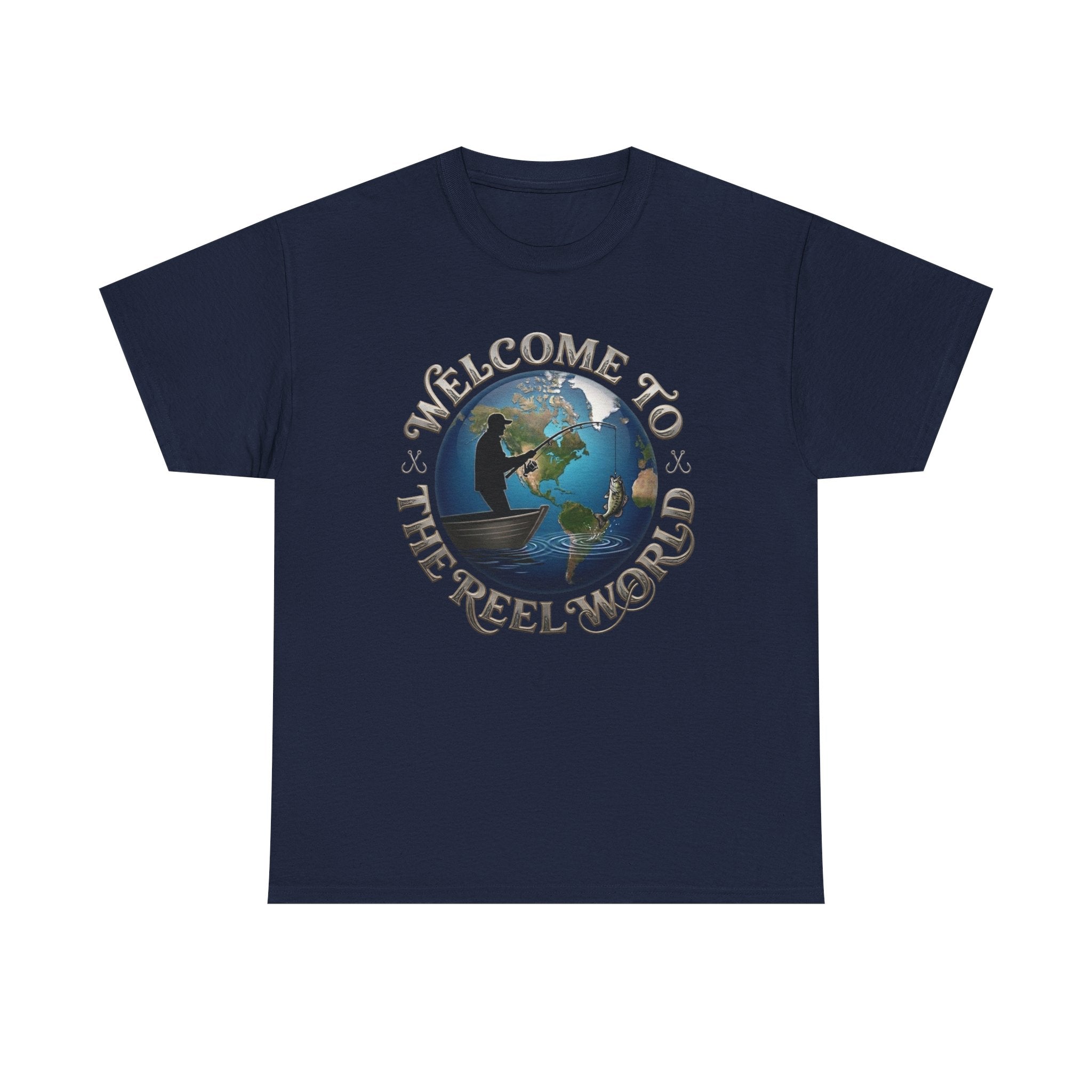 Welcome to the REEL World | Unisex Heavy Cotton Tee