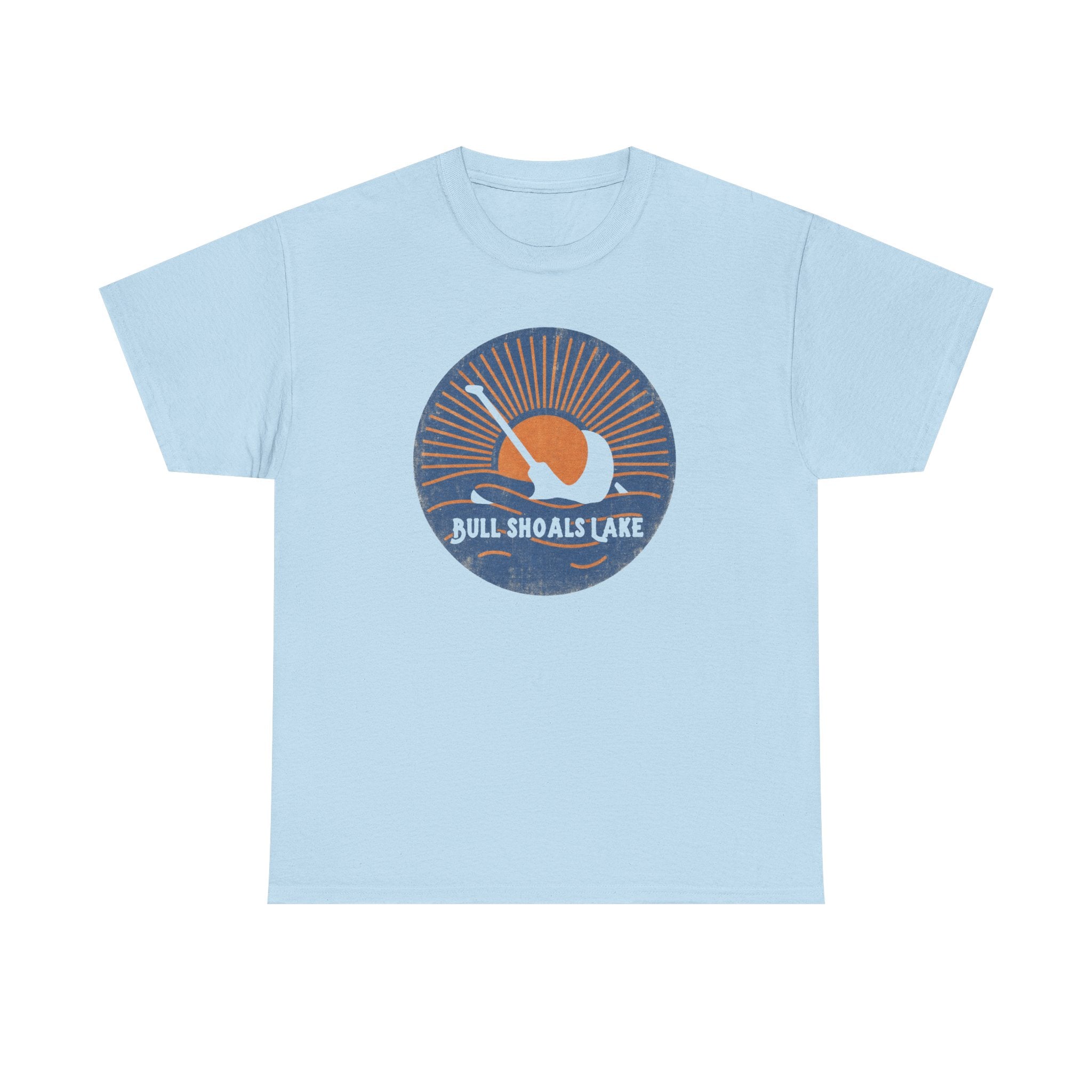 Bull Shoals Lake Sundial | Unisex Heavy Cotton Tee