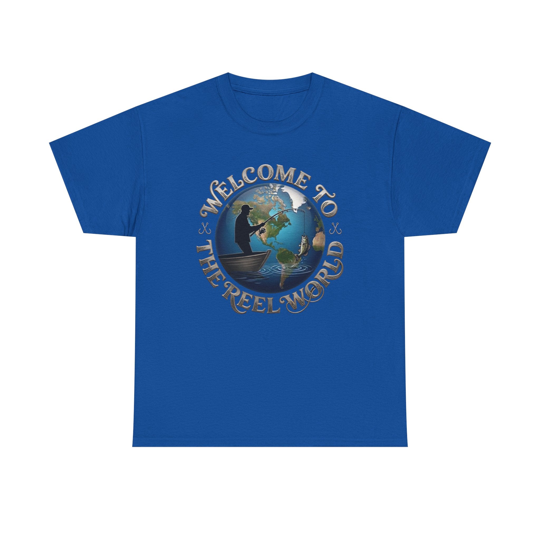 Welcome to the REEL World | Unisex Heavy Cotton Tee
