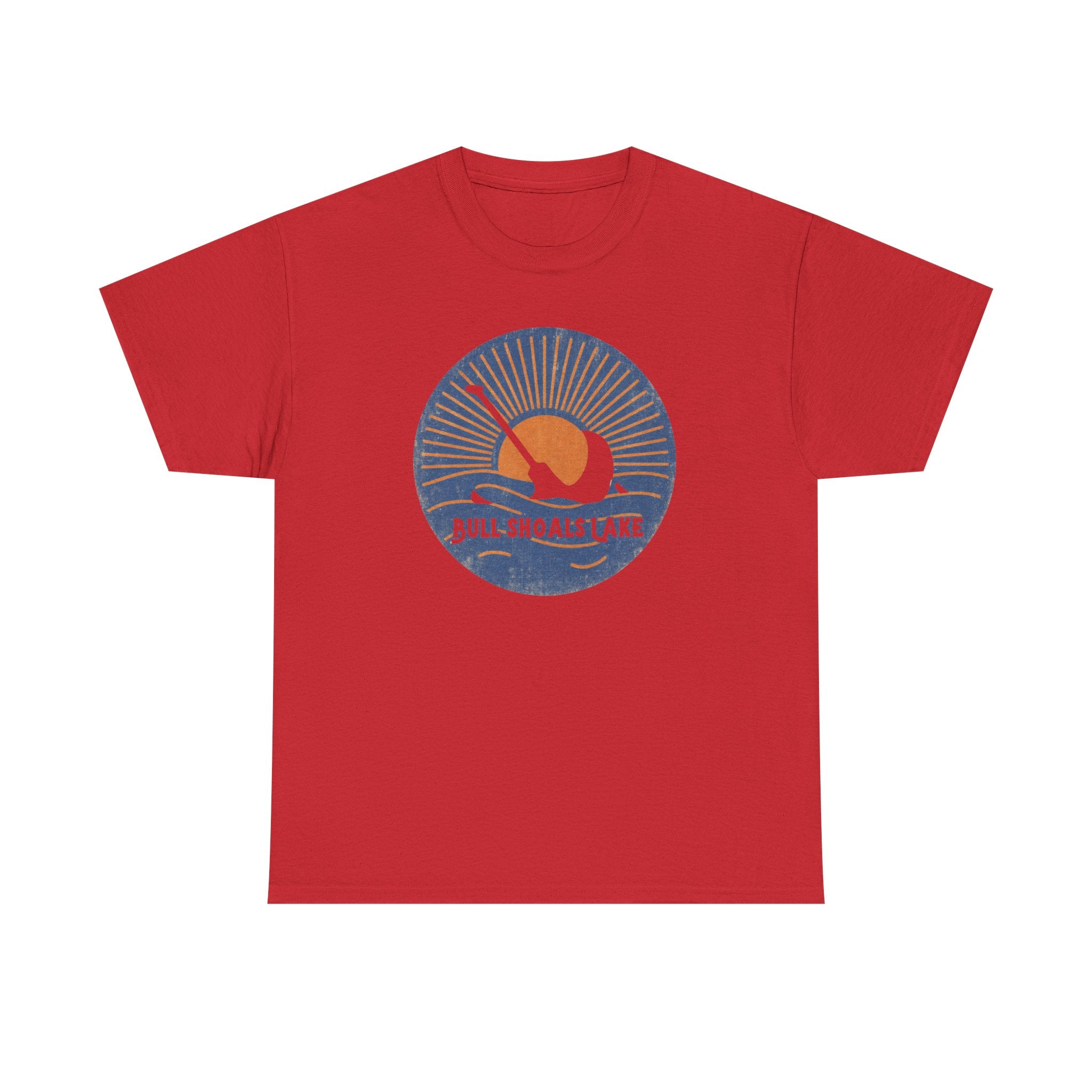 Bull Shoals Lake Sundial | Unisex Heavy Cotton Tee