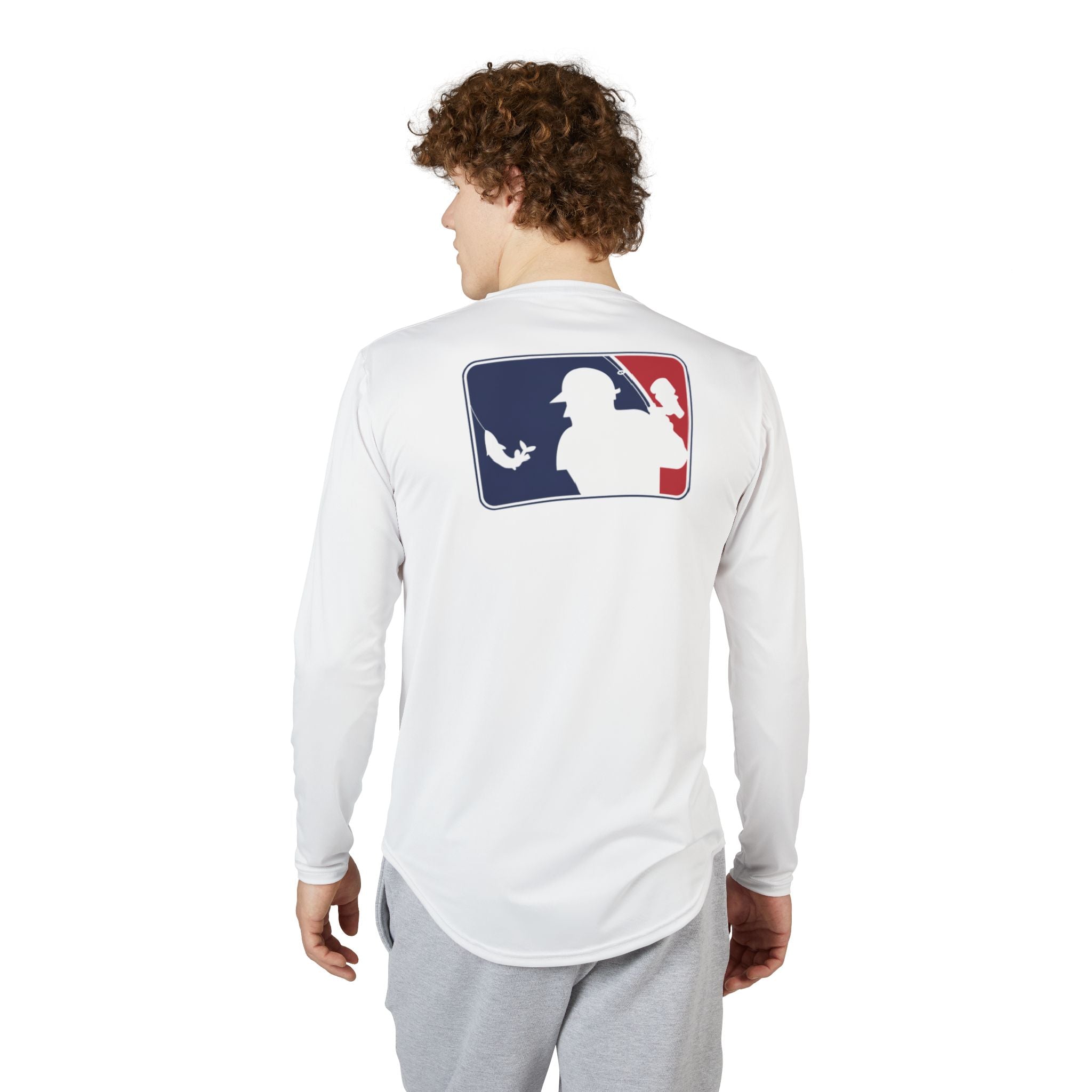 Major Lake Bass Fishing Shirt | Men's UV Protection Long Sleeve Shirt (AOP)