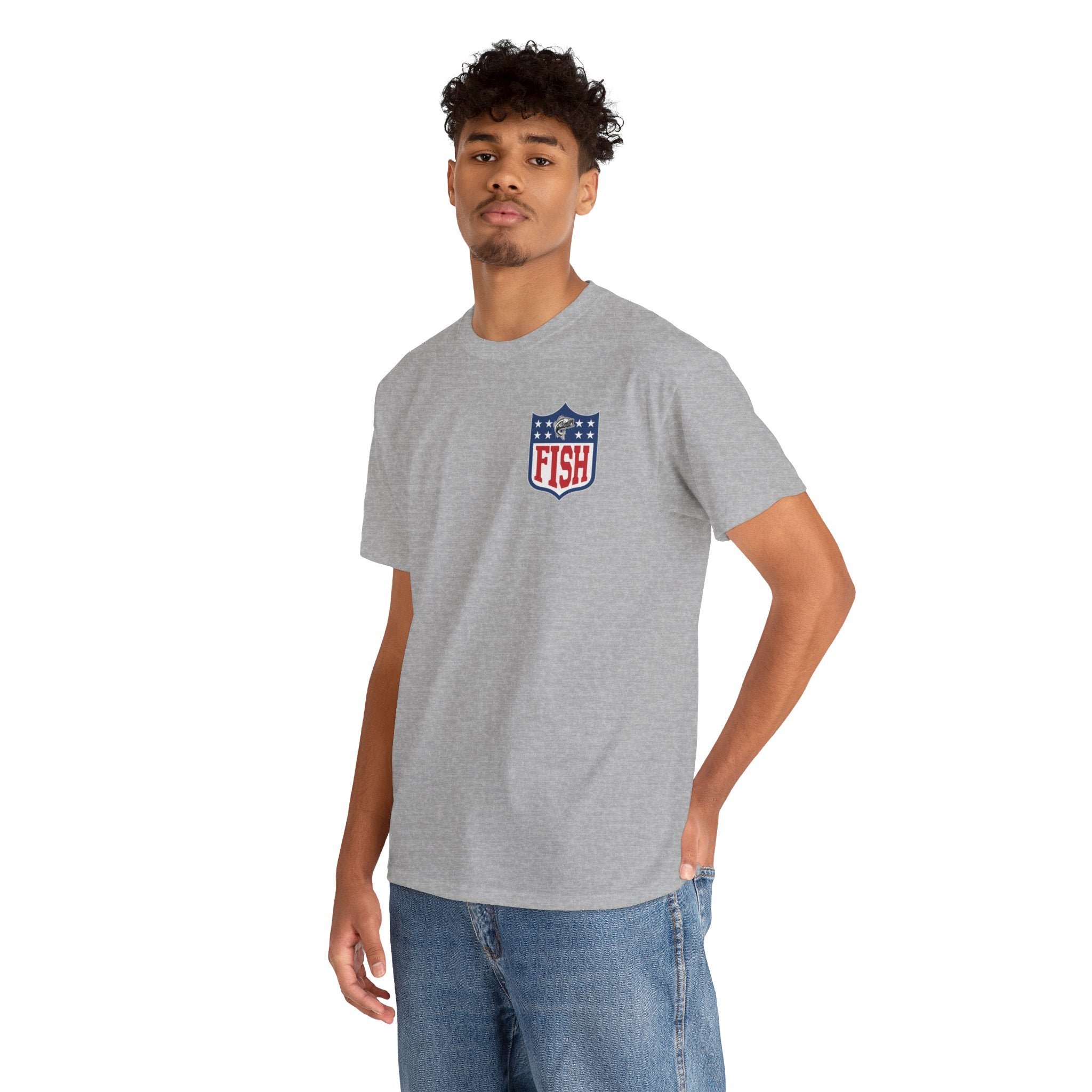 Native Fishing Lake | Unisex Heavy Cotton Tee