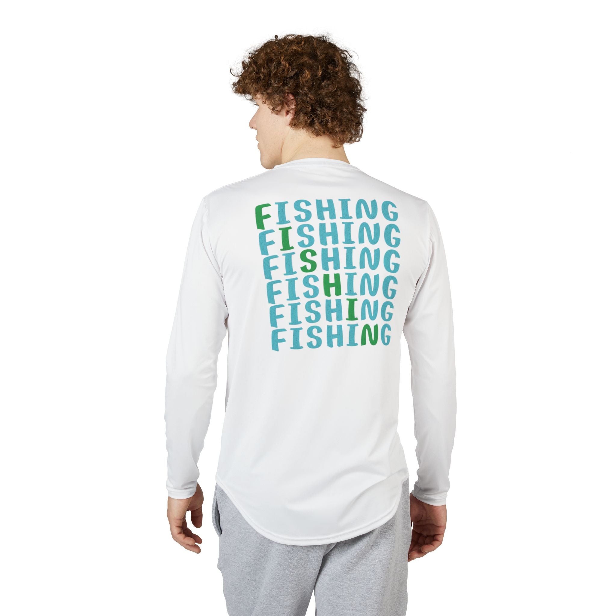 REEL LIFE FISHING | Men's UV Protection Long Sleeve Shirt (AOP)