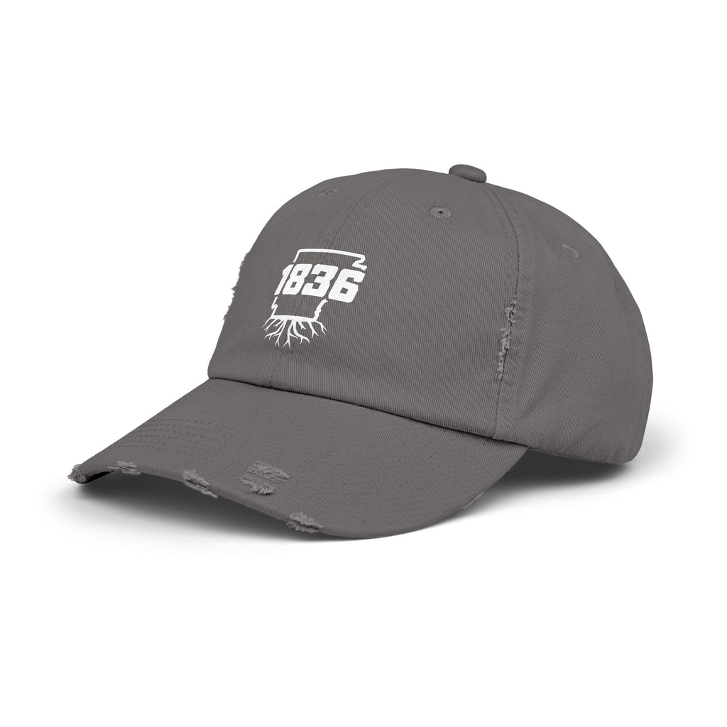 1836 Podcast Logo Cap — Distressed Baseball Hat