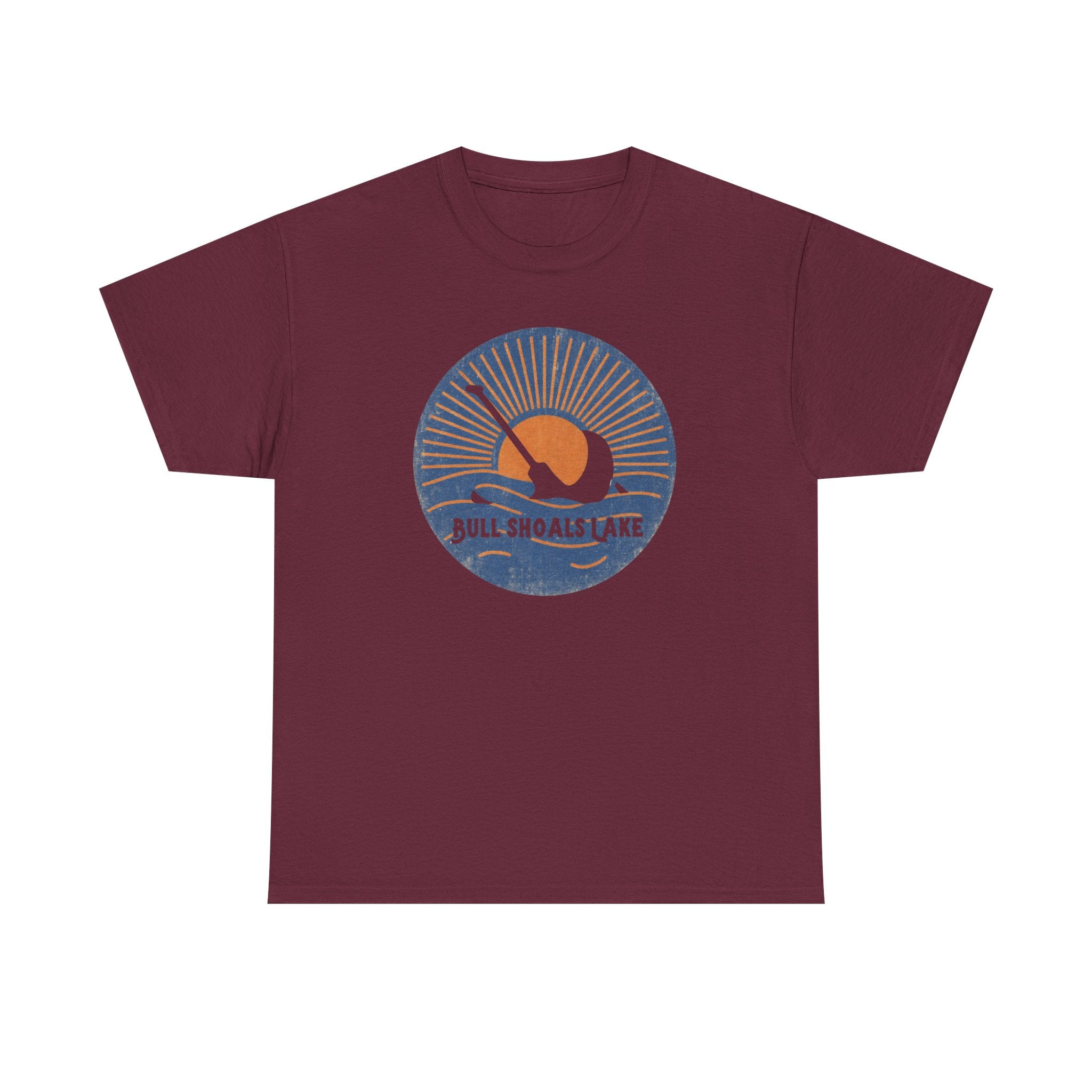 Bull Shoals Lake Sundial | Unisex Heavy Cotton Tee