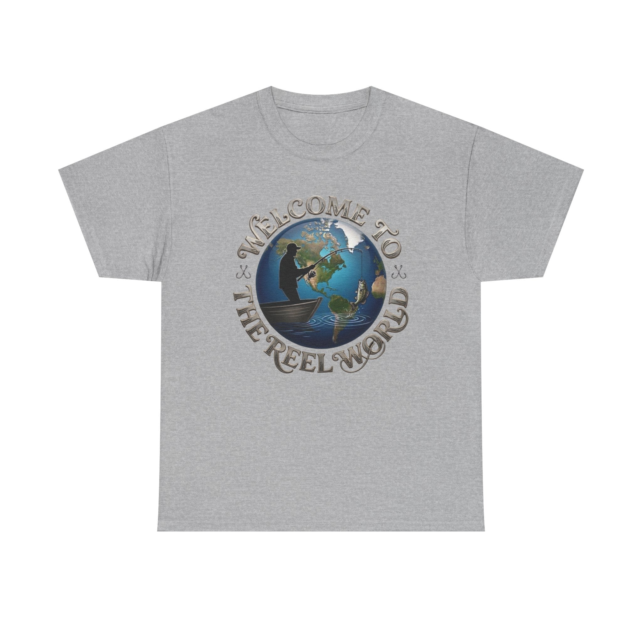 Welcome to the REEL World | Unisex Heavy Cotton Tee