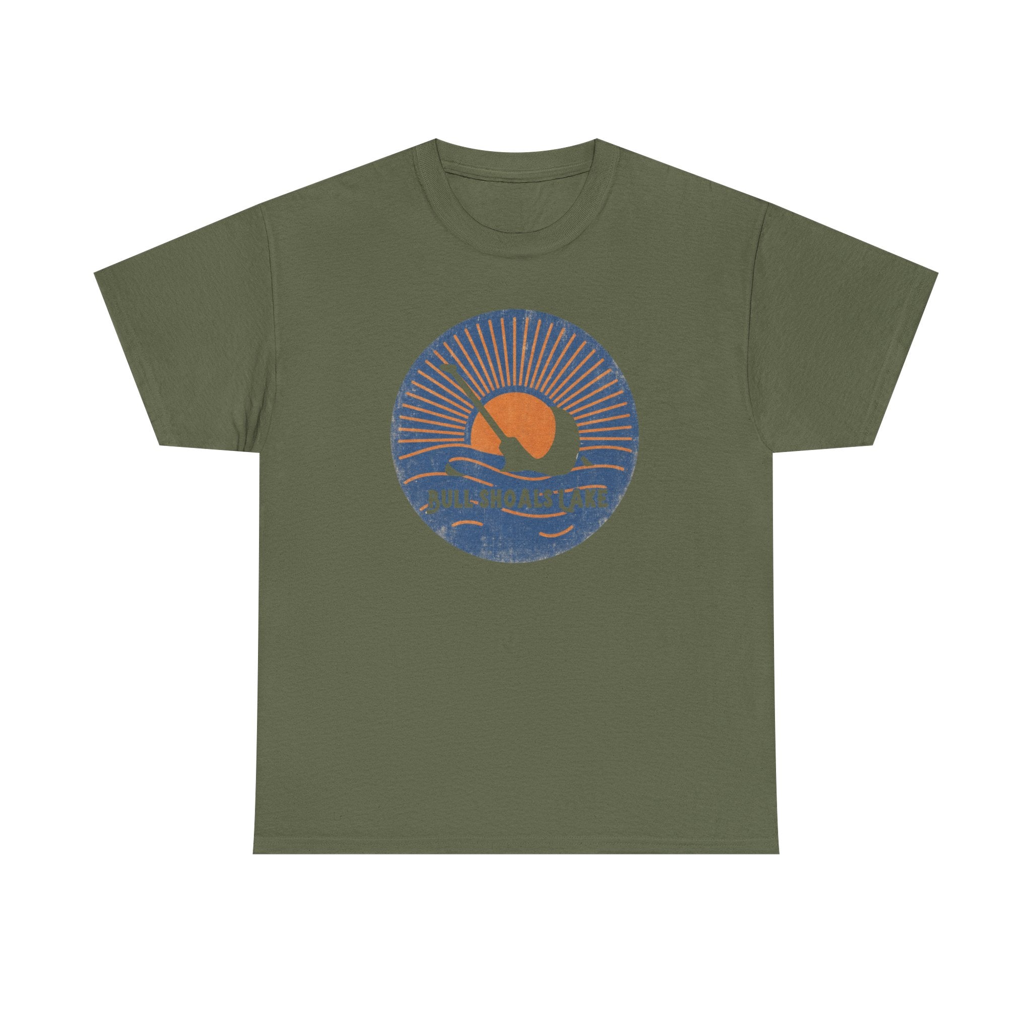 Bull Shoals Lake Sundial | Unisex Heavy Cotton Tee