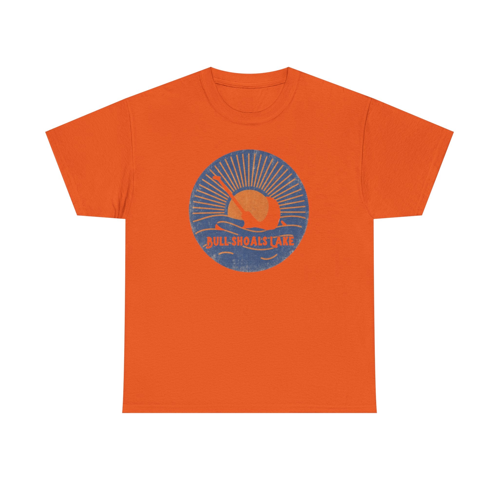 Bull Shoals Lake Sundial | Unisex Heavy Cotton Tee