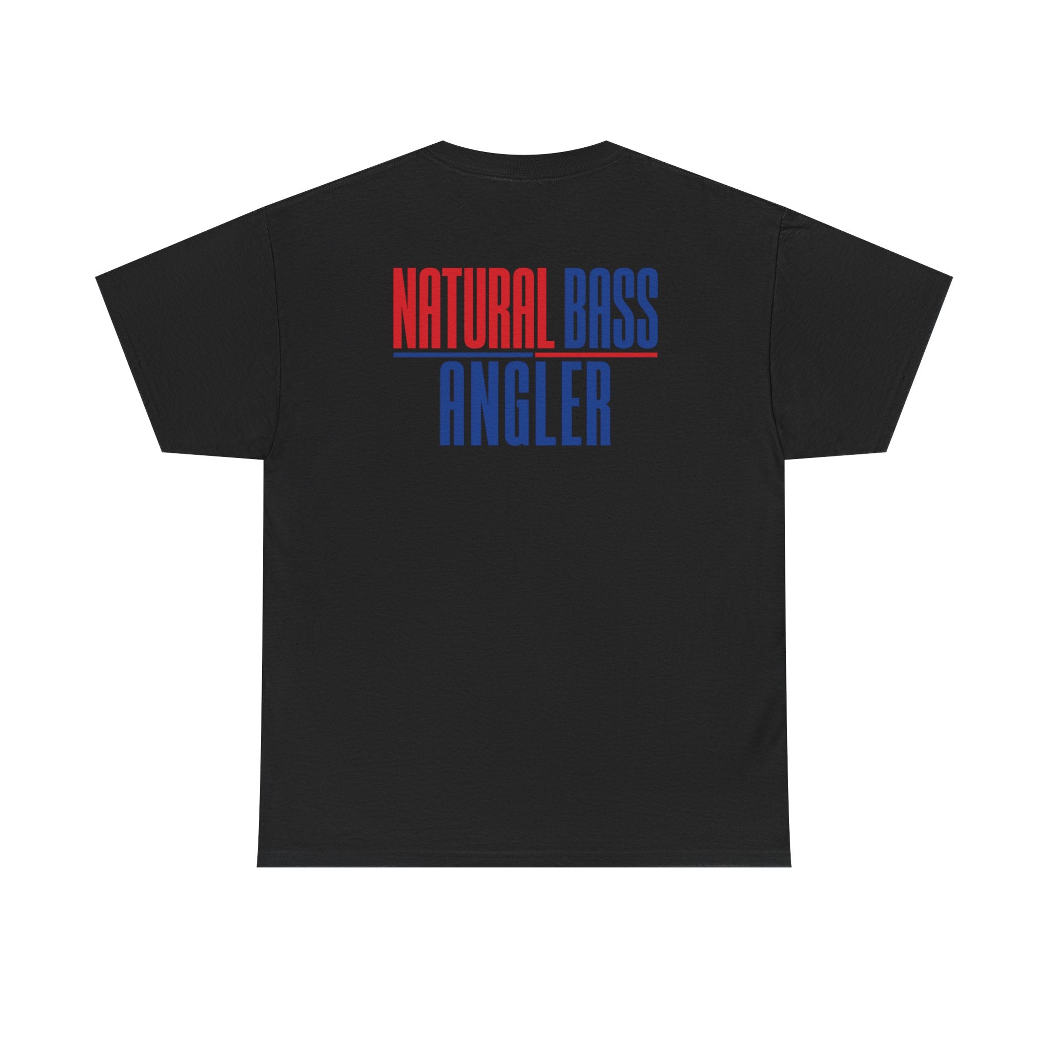 Natural Bass Angler Fishing Shirt | Unisex Heavy Cotton Tee