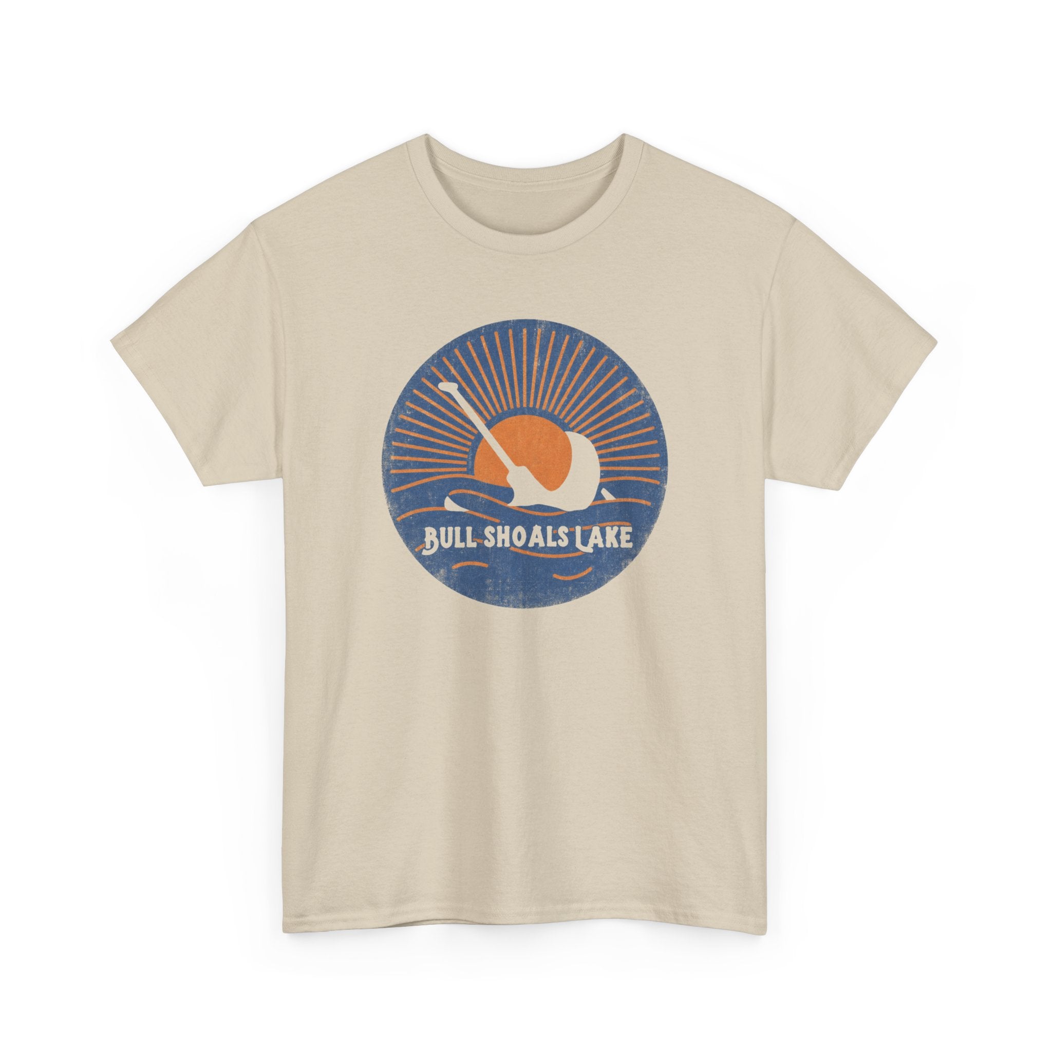 Bull Shoals Lake Sundial | Unisex Heavy Cotton Tee