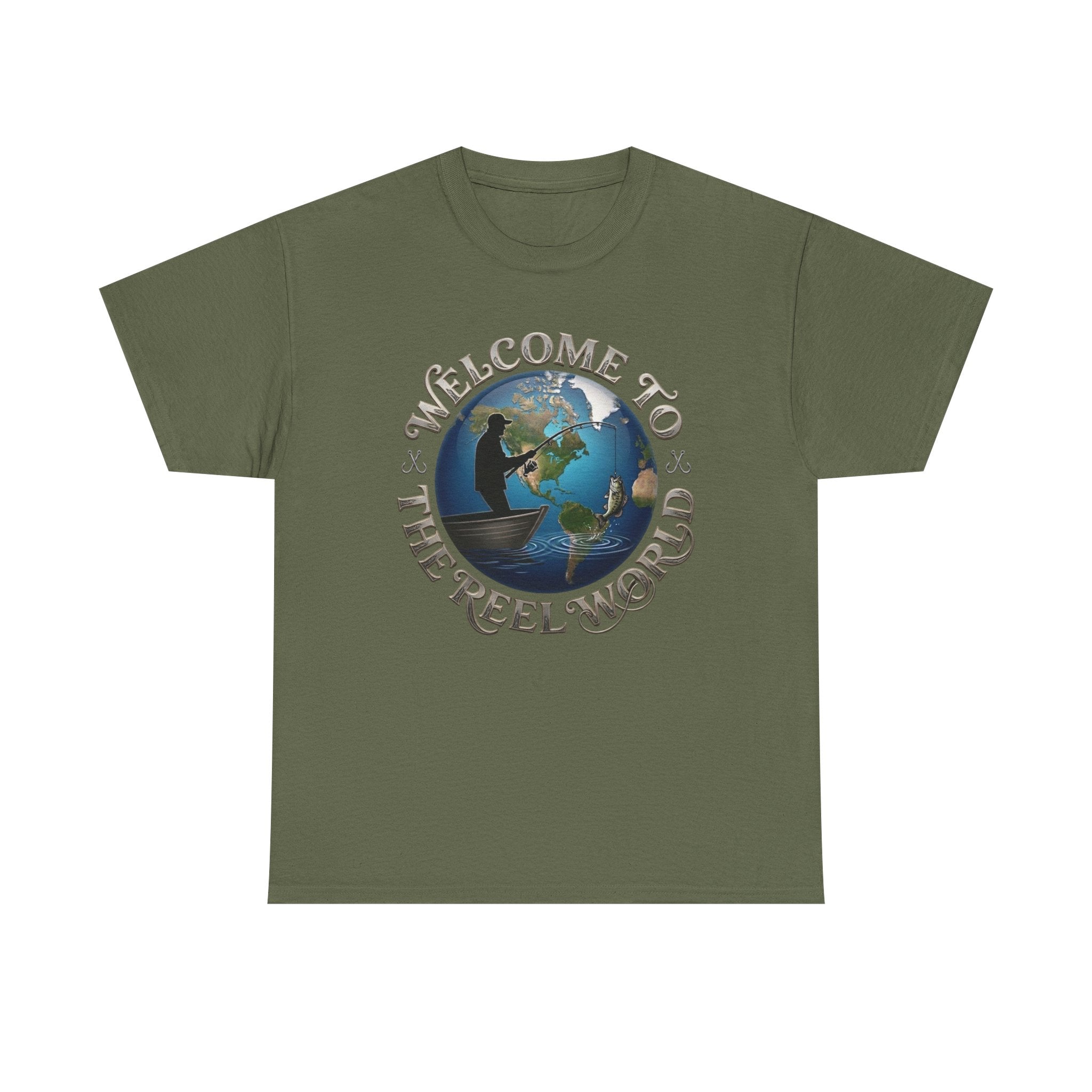 Welcome to the REEL World | Unisex Heavy Cotton Tee